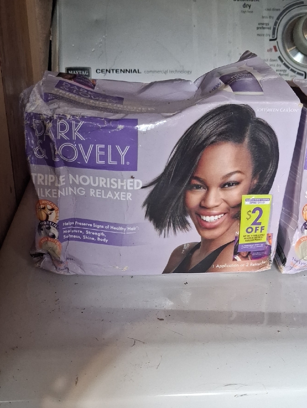 Hair Relaxer Triple Nourished Silkening Relaxer - Purple